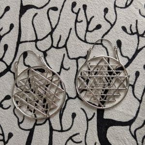 Sacred Geometry earrings